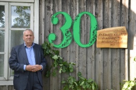 Turiu ir rūpesčio, ir malonumo kone 30 metų prižiūrėti Svėdasų krašto (Vaižganto) muziejų. Simonos Bagdonaitės nuotrauka